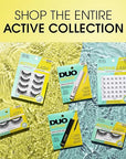DUO Active Clear Lash Adhesive for Strip Lashes – Long-Lasting, Water-Resistant Eyelash Glue, 0.16 oz, 2 Pack