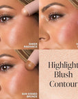 Mally Beauty Shimmer, Shape & Glow Plus Face