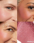 LAURA GELLER NEW YORK Baked Blush-n-Brighten Marbleized Blush for Cheeks - Tropic Hues - Satin Finish - Buildable Color