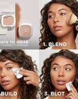 L'Oreal Paris True Match Super Blendable Oil Free Powder Foundation, N9 Medium Deep, 0.33 oz
