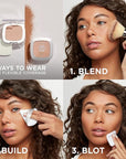 L'Oreal Paris True Match Super Blendable Oil Free Foundation Powder, N7 Medium Deep, 0.33 oz, Packaging May Vary