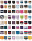 L. Erickson Grab & Go Pony - Metallic Espresso - 8 Pack Ponytail Holder Hair Ties