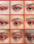 IS'MINE Single Eyeshadow Powder Palette, Matte Red, High Pigment, Longwear Eye Makeup for Day & Night