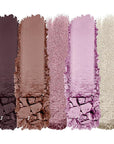 wet n wild Color Icon Eyeshadow Makeup 5 Pan Palette, Matte, Shimmer, Metallic, Long Wearing, Rich Buttery Pigment, Cruelty Free - Petalette