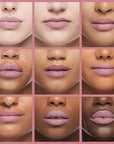 Heart Percent Dote On Mood Lip Pencil, Long-Lasting Creamy Lip Crayon Smooth Color Liner Retractable Lipstick Pencil 0.8g, #02. Creamy Pink