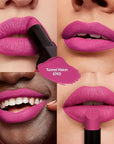 REVLON Lipstick, ColorStay Suede Ink, Built-in Primer, Infused with Vitamin E, Waterproof, Smudge-proof, Matte Color, 010 Tunnel Vision, 0.09 oz.