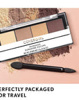 COVERGIRL TruNaked Quad Eyeshadow Palette, Zenning Out, 6 Shades, 0.06 Fl Ounces, Shimmer Fade-Proof Formula, Pigmented Shades