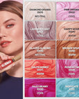REVLON Super Lustrous Glimmer Gloss, Non-Sticky Lip Gloss, High-Shine Finish, Plant-Based Glitter, 008 Rose Glow, 0.13 fl oz