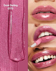 Revlon Super Lustrous Lip Gloss, Non-Sticky, Hydrating, High Shine Finish, 275 Dusk Darling, 0.13 oz