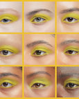 IS'MINE Single Eyeshadow Powder Palette High Pigmented Vegan Yellow Matte Eye shadow Makeup Singles (#11)