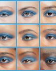 IS'MINE Single Sky Blue Matte Eyeshadow, High Pigment, Longwear, Intense Color Best Pressed Eye Makeup for Day & Night
