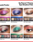 Revlon So Fierce Prismatic Eyeshadow Palette, Eye Makeup, Ultra Creamy Pigmented in Blendable Matte & Pearl Finishes, 962 Fully Loaded, 0.21 oz