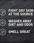 Old Spice Moisturizing Body Wash for Men, Hydro Wash, 2-in-1 Long Lasting Scent & Deep Hydration, 24/7 Shower Fresh, Smoother Swagger Scent, 16 oz (Pack of 4)