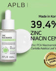 APLB Zinc Niacinamide Ampoule Serum 40ml