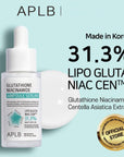 APLB Glutathione Niacinamide Ampoule Serum 40ml