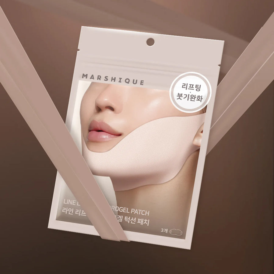 MARSHIQUE Hydrogel Jawline Patch 3ea