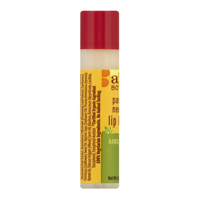 Alba Botanica Lip Balm, Passion Fruit Nectar 0.15 oz