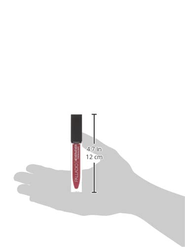 Palladio 4 Ever + Ever Intense Lip Paint, Liquid Lipstick, High Pigmented Lip Gloss, High Shine Vinyl Finish, Rich Color Coverage, Moisturizes Lips, Doe Foot Wand Applicator, déjà vu