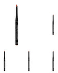 Rimmel Lasting Finish Exaggerate Automatic Lip Liner, 18 Rose Addiction (Pack of 5)