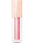 Maybelline Lifter Gloss, Hydrating Lip Gloss with Hyaluronic Acid, High Shine for Plumper Looking Lips, Silk, Warm Mauve Neutral, 0.18 Ounce