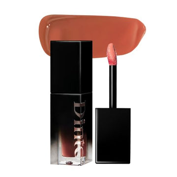 DINTO Blur-Glowy Lip Tint - Glossy Finish, Hydrating, Long Lasting, Lightweight Texture, Non-Sticky, Vegan & Cruelty-Free, K beauty (202 Sophia, 0.11 fl.oz)
