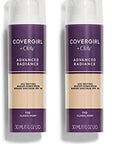 COVERGIRL Advanced Radiance Age Defying Liquid Foundation in of 2)