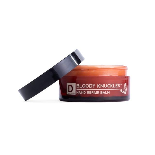 Duke Cannon Bloody Knuckles Hand Repair Balm - Unscented Moisturizer, Repair and Revitalize Dry, Cracked Skin, Ideal for Workers and Fighters, 1.4 oz. (2 Pack)