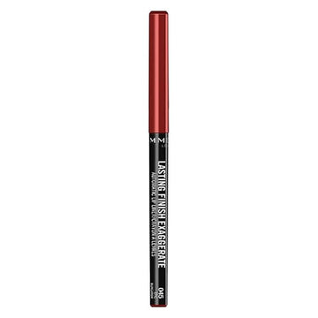 Rimmel Lasting Finish Exaggerate Automatic Lip Liner - Rich, Smooth Formula for Long Lasting Lip Looks - 45 Epic Burgundy, .01oz