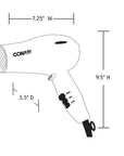 Hairdryer,Handheld,Black,1875 Watts