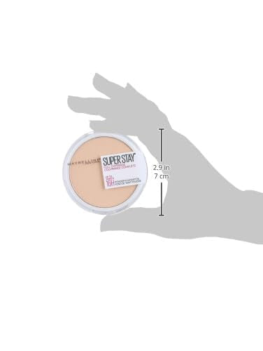 Maybelline Super Stay Full Coverage Powder Foundation Makeup, 1 Count