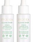 Pacifica Clean Shot Vegan Amino Acid 10 Percent Complex Unisex 0.8 oz (Pack of 2)