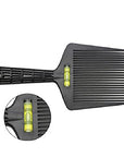 Barber Flat Top Comb with level Bang Liquid Oil Hair Cutting Angle Adjustment Large Teeth Comb Styling Tool (black)