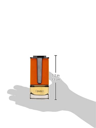 Al Haramain Opulent Saffron for Unisex - Arabian Perfume for Women and Men - Long Lasting Oriental Fragrance with Notes of Bergamot, Rose, Amber - Arabic Cologne - Eau de Parfum - 3.4 oz EDP Spray
