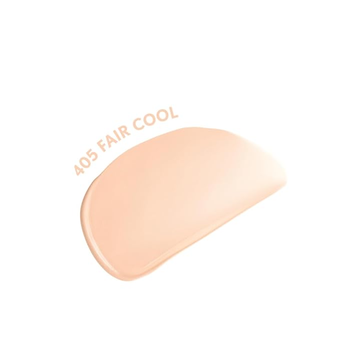 COVERGIRL Clean Fresh Blurring Skin Tint with SPF 30, 405 Fair Cool, Liquid Foundation, Soft Matte Finish, Smooths, Brightens, Blurs Pores, Mineral Sunscreen, Vegan Formula