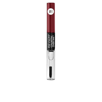 Revlon Liquid Lipstick with Clear Lip Gloss, ColorStay Overtime Lipcolor, Dual Ended with Vitamin E, 140 Ultimate Wine, 0.07 Fl Oz
