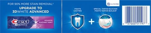 Crest Tartar Protection Toothpaste, Whitening Cool Mint, 5.7 oz, 8.550 Lb