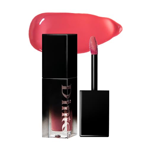 DINTO Blur-Glowy Lip Tint - Glossy Finish, Hydrating, Long Lasting, Lightweight Texture, Non-Sticky, Vegan & Cruelty-Free, K beauty (207 Fidentia, 0.11 fl.oz)