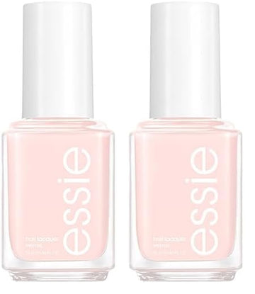 essie Salon-Quality Nail Polish, 8-Free Vegan, Sheer Pale Pink, Ballet Slippers, 0.46 fl oz (Pack of 2)
