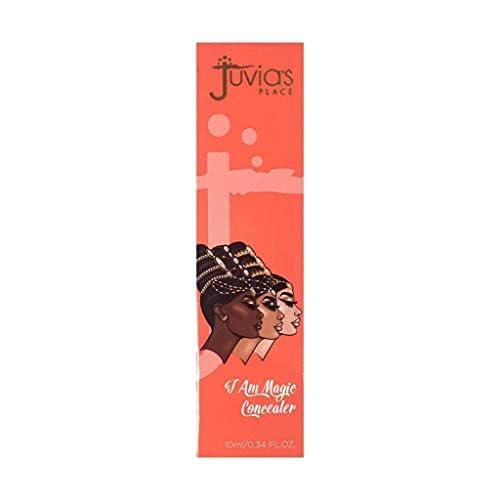 Juvia's Place I Am Magic Liquid Concealer J7 - Deep Dark with Warm Undertone / 0.34 fl oz, Full Coverage, Hydrating, Waterproof Makeup, Long Wear Concealer