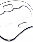 Stainless Steel Gua Sha Scraping Massage Tool-Muscle Scraper - Soft Tissue Mobilization,Physical Therapy for Back, Legs, Arms (Large)