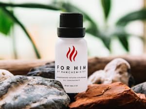 RawChemistry for Him - A Pheromone Infused Cologne Oil - Bold, Extra Strength Formula 15 ml.