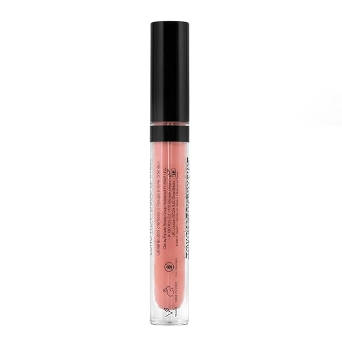 Palladio Long-Wear Cream Lip Color Liquid Lipstick, transfer proof high intensity color pigment, smooth lightweight formula, cream color matte finish, all day wear (Strip)