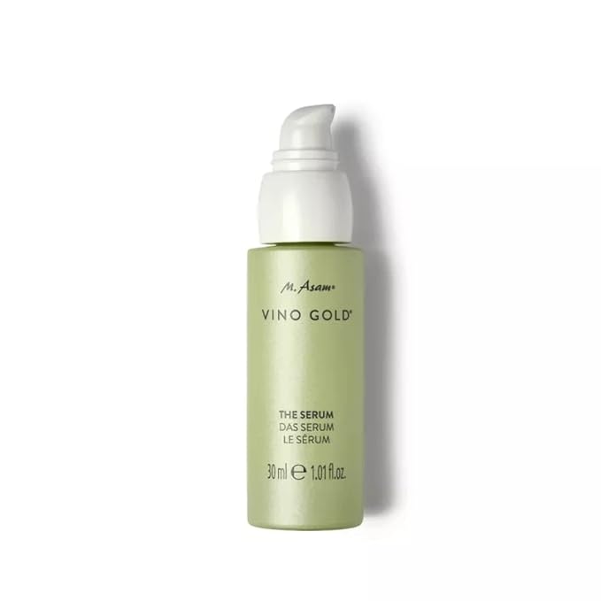 M. Asam VINO GOLD Face Serum - reduces lines & wrinkles, increases elasticity & firmness of the skin, face moisturizer with carotenoids from tomato, anti-aging, vegan facial care, 1.01 Fl Oz