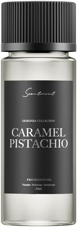 Scentiment Diffuser Oil - Caramel Pistachio | Home Aromatherapy Fragrance Oil (50ml)