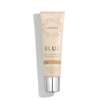 Lumene 16h Longwear Blur Foundation SPF 15 for Warm Honey) 30 ml