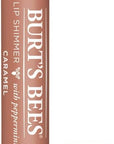 Burts Lip Shimmer Caramel Size .09z Burts Lip Shimmer Caramel .09z