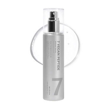 MIZON 7 Vegan Peptide Booster Serum Korean Anti-Aging Face Serum with Niacinamide & Hyaluronic Acid Hydrating Firming & Smoothing Skincare for Fine Lines & Skin Repair – 5.07 fl oz