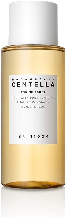 SKIN1004 Madagascar Centella Toning Toner 7.10 fl.oz, 210ml, Daily Skin Care Solution for Sensitive Acne-Prone Skin