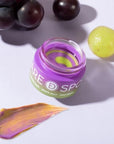 Lip Mask, Hydrating Overnight Lip Sleeping Mask, Lip Moisturizer for Dry Cracked Lips Care, Dual-Color Korean Lips Balm for Nourishing and Softening Lips, Minimizes Fine Lines - Grape