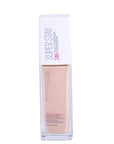 Maybelline New York Foundation, Superstay 24 Hour Longlasting True Ivory 30 ml